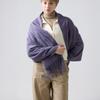ABRAHAM MOON Merino Wool Shawl 70cm - Lavender