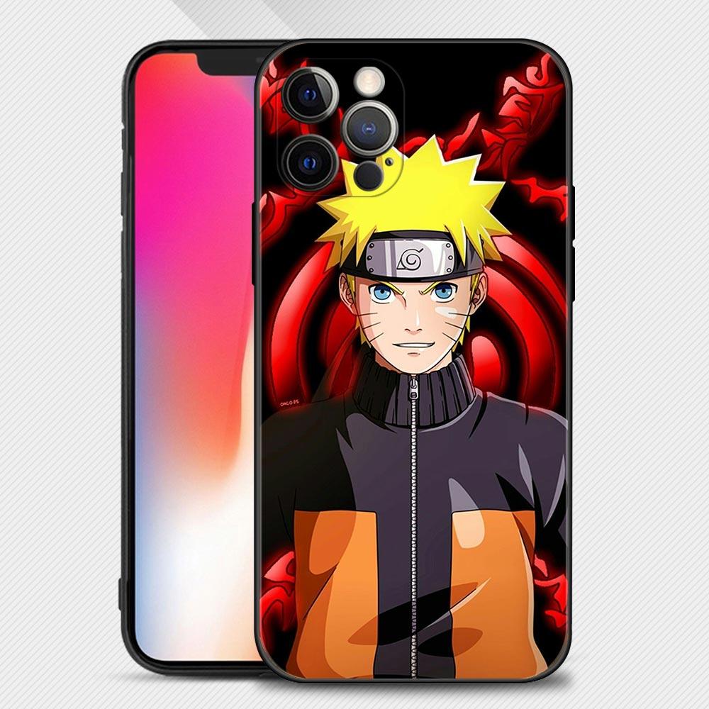 Чехол для телефона Apple iPhone 13 12 11 Pro Max 13 12 Mini XS Max XR X 7 8 6 6S Plus 5 5S SE 2020 в виде ракушки аниме Наруто Узумаки