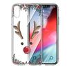 Рождественский прозрачный чехол для iPhone 16 15 14 13 12 11 Pro Max Санта-Клаус, лось, снеговик, рождественский чехол для iPhone XS Max X XR 7 8 Plus, мягкий чехол из ТПУ