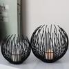 Iron Art Ornaments Photography Props Candle Holder Ambience Nordic Style Home Art Decoration