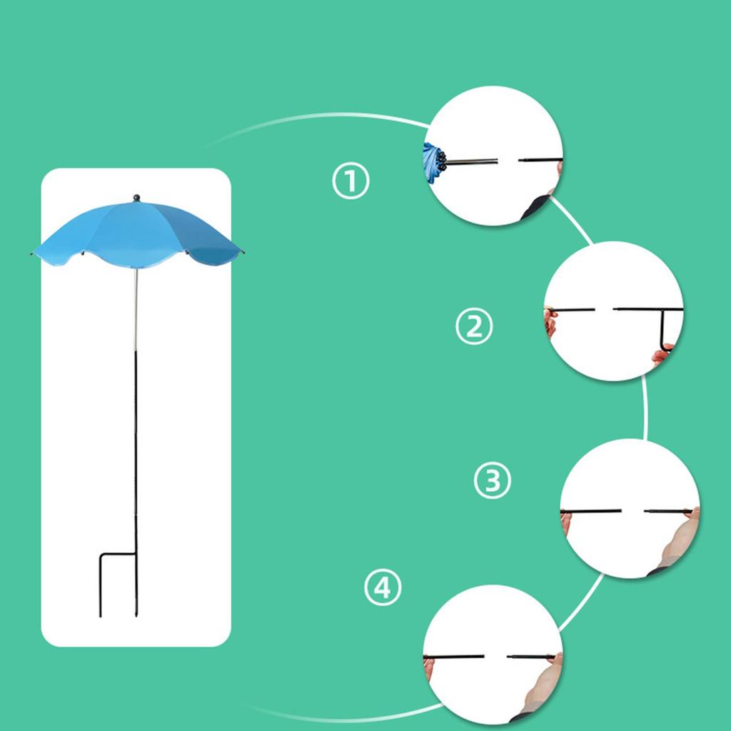 Зонтики для растений для уличных растений, садовый зонт-тень для горшечных растений и садовых грядок