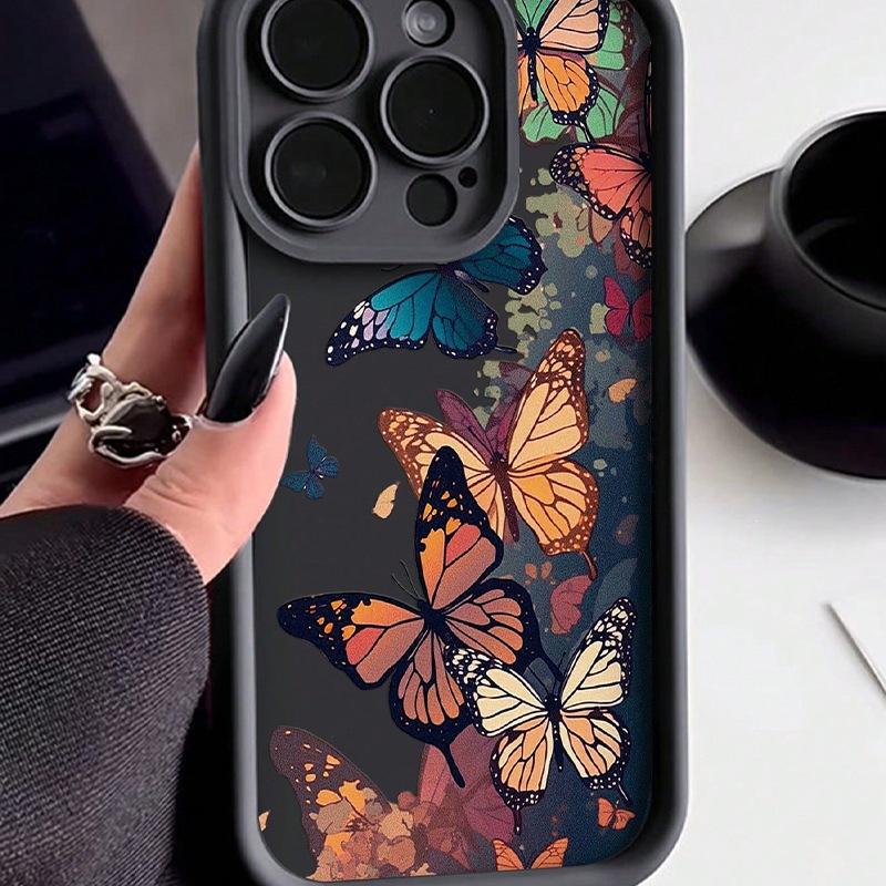 Премиальный Ретро-Бабочка для Чехла iPhone 11/12 Чехол iPhone13/14/15 Чехол XS/XR