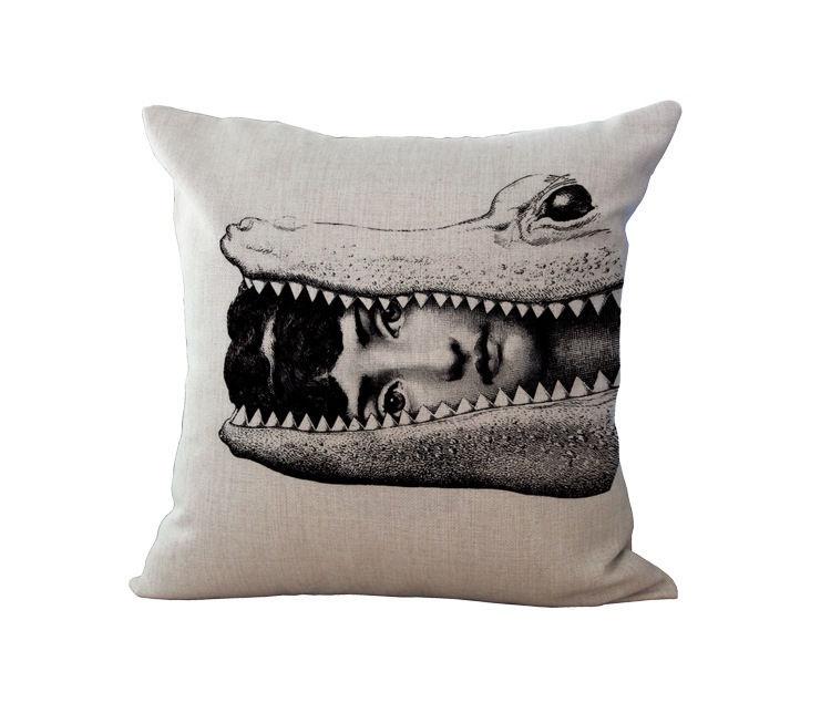 Винтажная льняная наволочка Piero Fornasetti с лицом, наволочка для диванной подушки, поясничная подушка, новый чехол