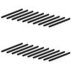 XENCELABS Standard POM Pack of Replacement Pen Tips for Styluses and Digital Pen Black Refills, 20, Tablets,