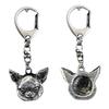 Chihuahua Short-haired, Chihuahua Smooth - Silver-plated Key Ring with a Dog In a Gift Box, Handbag Decoration, Backpack Pendant by Brand