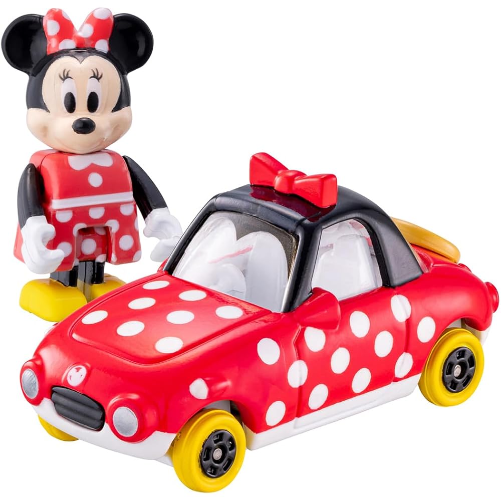 Takara Tomy Tomica Dream Tomica №182 Disney Motors Попут Минни Маус Игрушечная машинка для детей от 3 лет