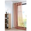 Voilage - Mona - 135 X 260 Cm - 100% Polyester - Couleur Terracotta