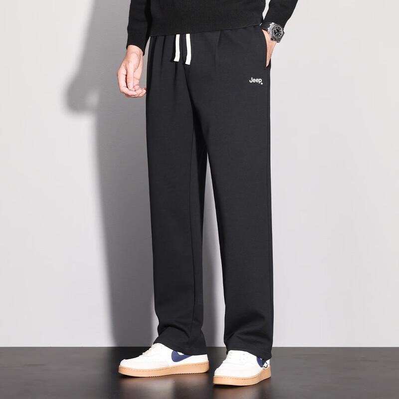 Jeep Men's Spring Summer Straight-Leg Casual Sweatpants