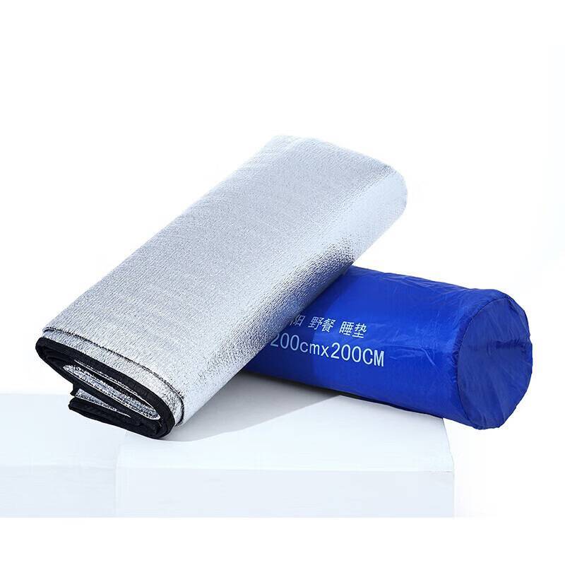 Outdoor Aluminum Foil Camping Mat With Insulation And Waterproof Layer For Beach And Picnic Use