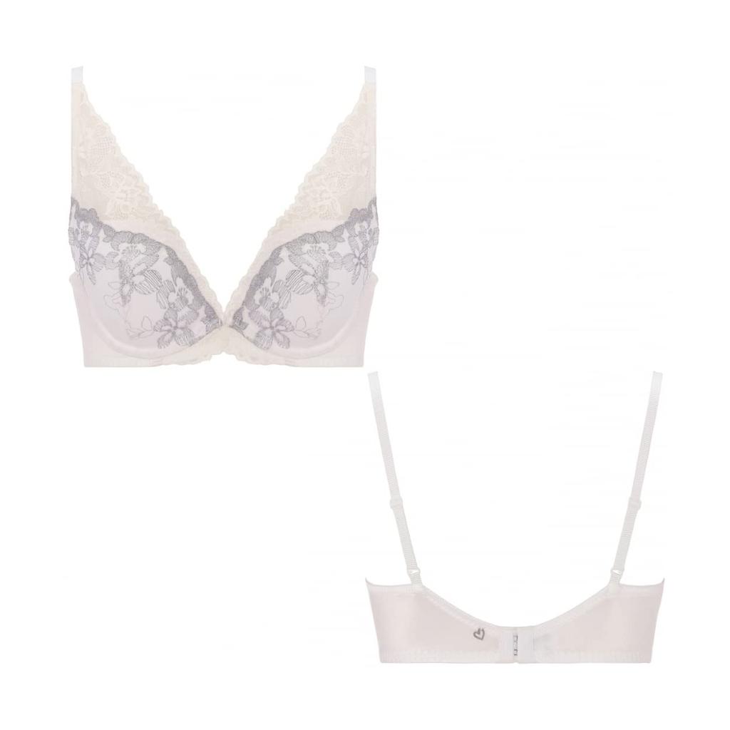 Style by Triumph Dream Deep Nemophila M013 Amo's Bra, V, Sky, Women's, (Gray)