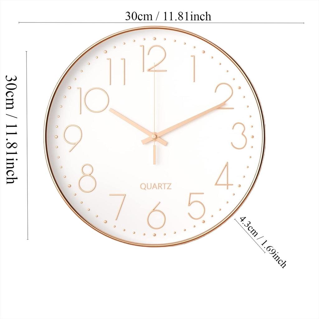 Минималистичные трехмерные цифровые настенные часы, бесшумные, не тикающие, настенные часы для кухни, спальни, кабинета