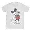 Streetwear T Shirt Mickey Friends Mickey Mouse Vintage Portrait Cotton T-Shirts  Hippie Tshirt for Male Summer Short Sleeve Tops