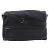 Cross Body Shoulder Bag 019 0376 Messenger Bag Black Nylon Canvas Mens Used
