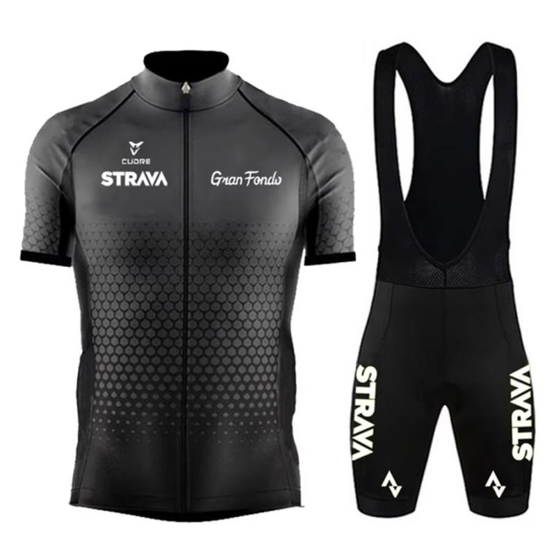 Road Bike Short Sleeve Cycling Set Breathable Quick Dry Jersey Shorts Men Women