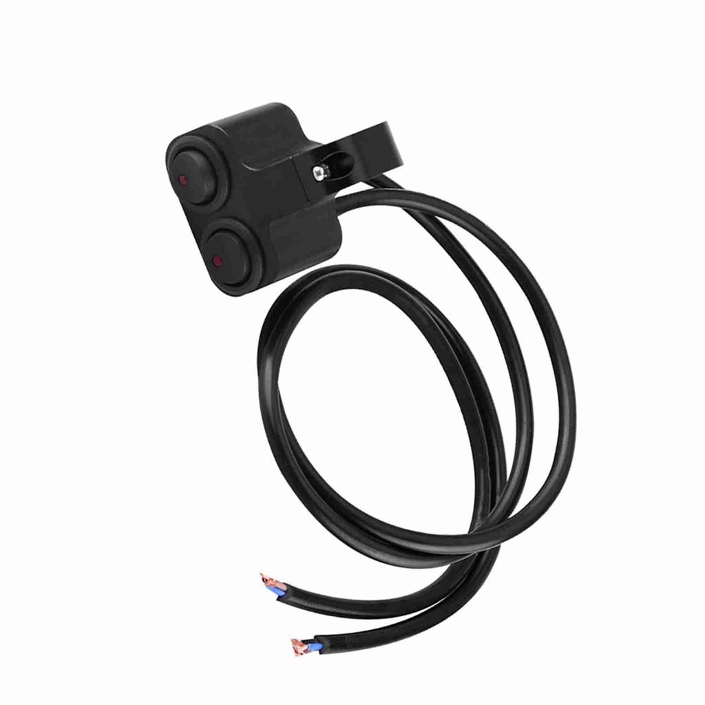 Мотоциклетный руль из алюминиевого сплава с ЧПУ, 1 дюйм, 25 мм, фара, двойной переключатель