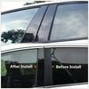 Подходит для Volvo XC90 2003-2014 6 шт./комплект Пленка на центральные стойки кузова Накладка Стойки B C Наклейка Стойка Аксессуар для автомобиля