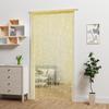 Door String Curtain Doorway Beads Curtains,Hanging Room Divider Beaded Decor Glitter Fringe Panel Closet Window Sequin Sheer Boho Doors Tassel