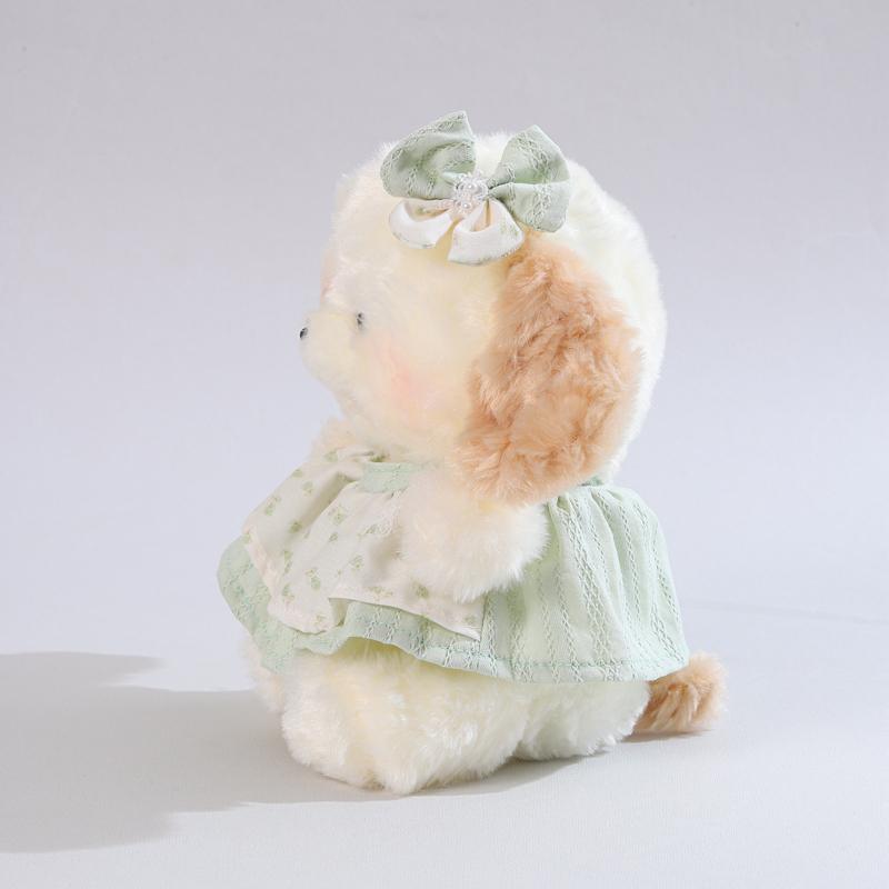 Kawaii Dress Animal Plush Toys Set Stuffed Bear Rabbit Sheep Cat Dog Dolls Soft Room Decor Gifts For Girls Xmas Birthday