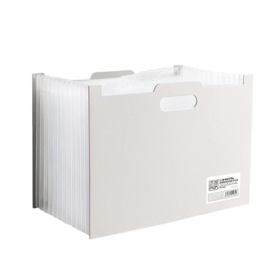 Accordion File Folder Expanding Vertical File Organizer 13 Pockets Folder with Colored