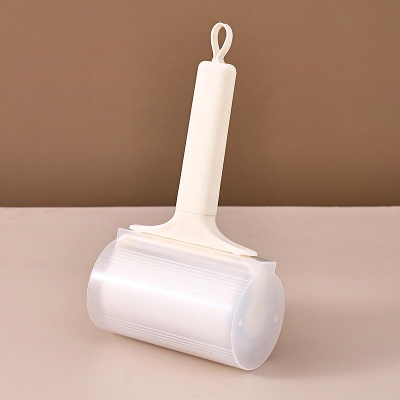 Roller Pet Hair Adhering Device