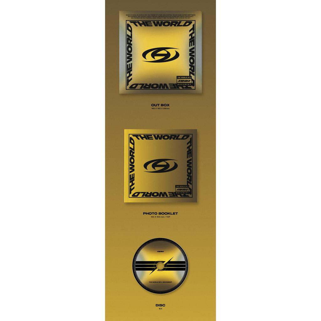 (POB 35types + СТАНДАРТНАЯ ВЕРСИЯ_SET) ATEEZ - МИР EP.1 : ДВИЖЕНИЕ (Онлайн-преимущество)