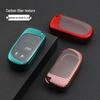 Carbon Fiber Car Key Cover for Jeep Compass & Renegade