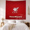 Liverpool Custom Your Name Wall Decor Tapestry Art For Pet Memorial Birthdaywedding Party Backdrop Family Gift