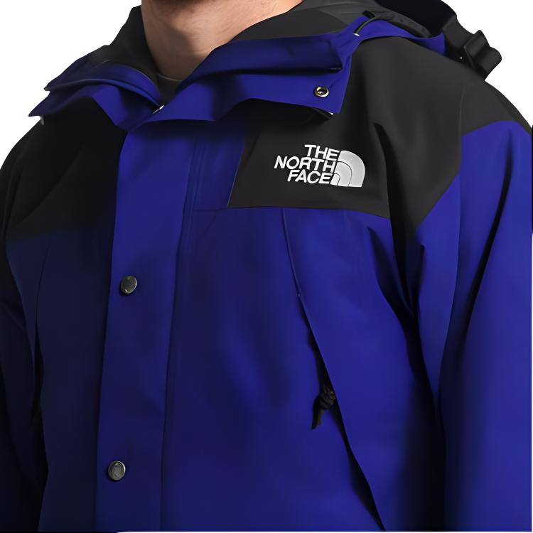 THE NORTH FACE 1990 Windbreaker Jackets Men's Blue Hooded Moderate NF0A3XCO5NX