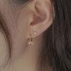 Youngglow 14k Plumpy Cubic Heart Piercing