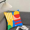 Geometric Patterns Luxury Cushion Cover Pillowcase Ultra Soft Skin Friendly Fabric Cloud Like Comfort Concealed Zipper