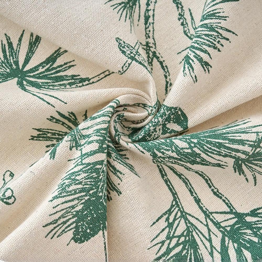 Круглая скатерть Полиэстеровая скатерть Пасторальный цветочный Моющаяся Накладка на стол для фермерского дома Стол для пикника Декор столешницы Декор для дома