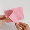 Horizontal Line Notepad Colorful Learning Flashcards Creative Memo Pads  School Office