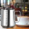 350ML 600ML 1000ML Stainless Steel Latte Art Cup Drip-Proof Candle Making Pitcher High Temp Resistant Milk Coffee Cappuccino Latte Art Barista Steam