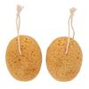 2pcs Body Scrubber Bath Exfoliating Sponge Soft Smooth Skin Rough Texture Shower Sponge
