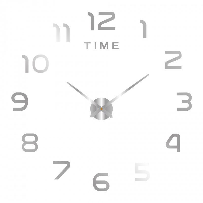 Акриловые Декоративные Настенные Часы Сделай Сам Светящиеся Часы Спальня Гостиная Большие Зеркальные Настенные Часы Бесшумные Часы