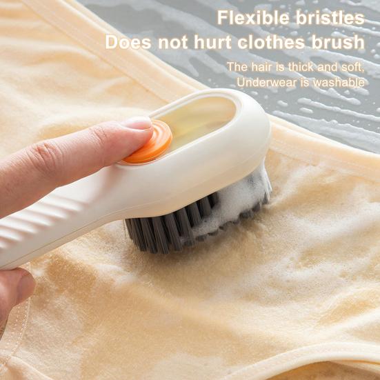 Laundry Brush Large Capacity Labor-saving Comfortable Grip Useful Household Cleaning Scrubbing for Daily Use