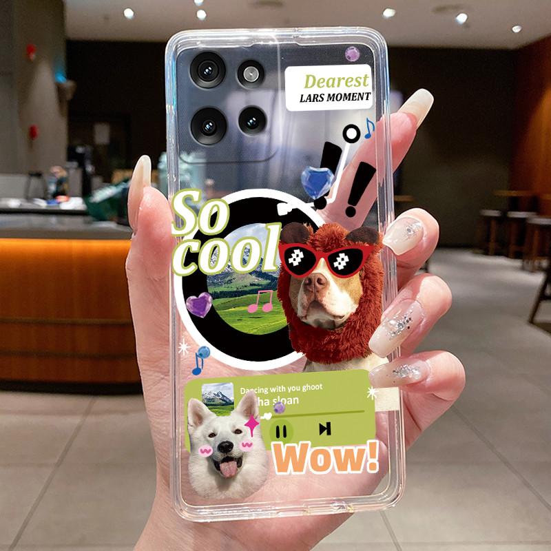 Case For Motorola Edge 50/Edge50 Neo/Moto S50/Edge 50 Pro Capa Flower Butterfly Protective Shell Soft Silicone TPU Phone Cover