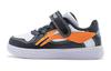 Li Ning YOUNG Tata Le Series V4 Slip Resistant Abrasion Resistant Low top Kids' Skateboarding Shoes Black Orange Kids' YKNU030-5