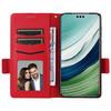 For Huawei Mate 60 Pro / Mate 60 Pro Case Leather Wallet Litchi Texture Phone Cover with Strap