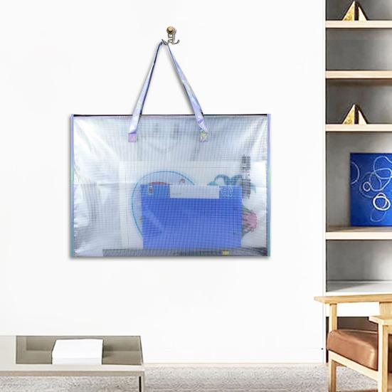 Чехол для хранения постеров, папок с досками объявлений, прозрачная сумка для переноски художественного портфолио, сумка-тоут