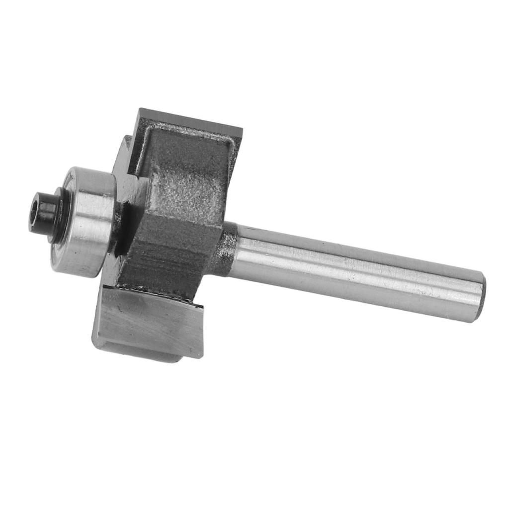 Т-образная фреза хвостовик 1/4 дюйма 3 зуба шарикоподшипниковая фреза для пазования дерева фанеры