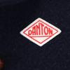 Danton Made In Japan Double Button Coat 36 Navy Blue With Hood Women Used