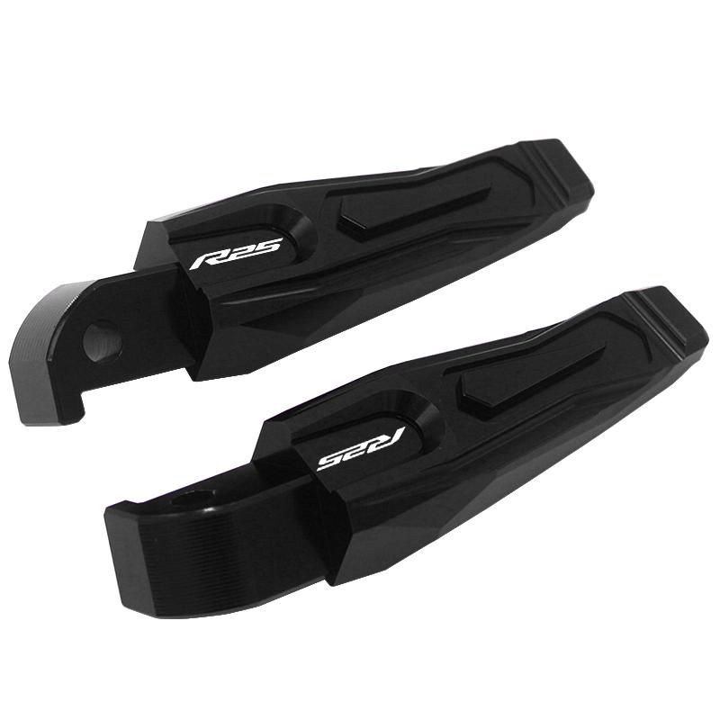 Motorcycle Rear Foot Pegs Passenger Foot Pedal Rests For Yamaha MT03 MT 03 25 MT25 YZF R3 R25 MT-03 MT-25