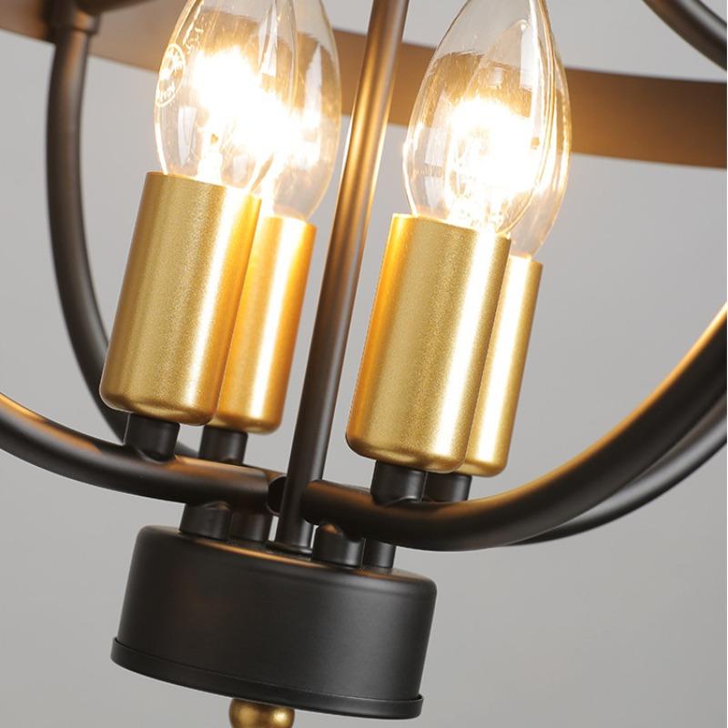 Винтажный индустриальный стиль, подвесной светильник для ресторана, сельская личность, креативный дизайнерский потолочный светильник для спальни