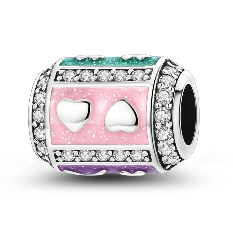 New Ocean Blue Sea Turtle Dangle Bead Fit Original Charms Copper Bracelet Diy Women Jewelry Summer Collection