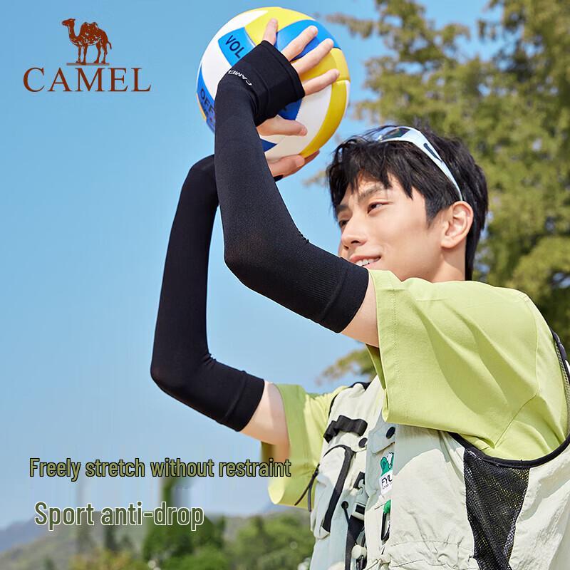 Camel Унисекс УФ-защита Охлаждающие рукава для рук из ледяного шелка
