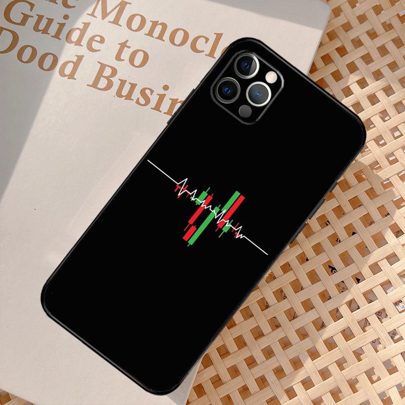 Торговля Инвестиции Форекс Фондовый рынок Чехол Для iPhone 16 13 11 12 14 15 Pro Max mini XR X XS MAX Plus Чехлы
