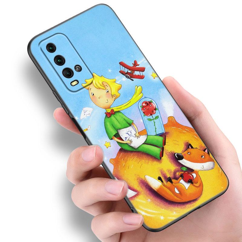 Чехол для телефона Art Little Prince для Xiaomi Redmi Note 5 6 9T K20 K40 K50 Pro 7A 8A 9A 9C 9i 10A 10C A1 S2 Мягкий черный чехол из ТПУ
