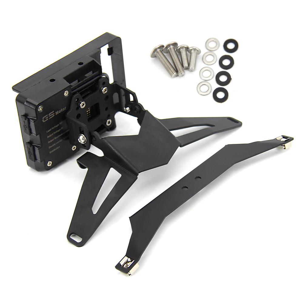 For BMW R 1200 RT R1200RT Below 2009 2008 2007 2006 New Motorcycle Navigation Bracket GPS Navigator USB Charging Phone Holder