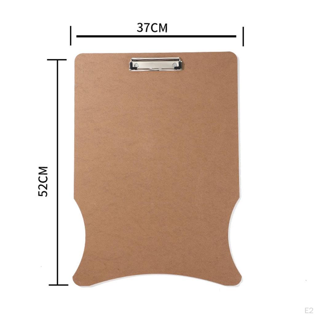 Портативный деревянный планшет для рисования с зажимом для художников и студентов